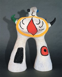 Joan Miró, Projet pour un monument, 1972. Plaster, 20 1/8 x 15 1/8 x 9 7/8 inches, Aquavella Modern Art, New York