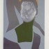 Gary Hume, Kate, 1996. Gloss paint and paper on aluminium panel, 82 x 46 inches, Courtesy Jay Jopling/White Cube (London