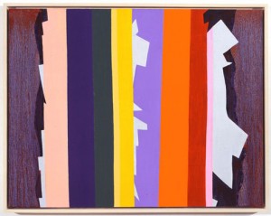 Thomas Nozkowski, Untitled (8-75), 2005, oil on linen on panel, 23-1/4 x 29-1/4 inches, Courtesy of Max Protetch Gallery