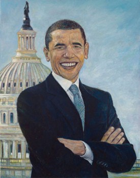 Keith Mayerson, Barack Obama, 2008.