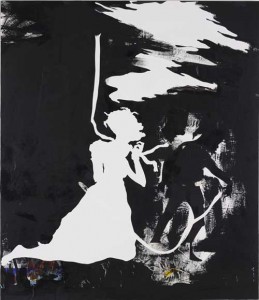 Kara Walker, 10 Years Massacre (and its Retelling) #3 2009. Mixed media, cut paper and acrylic on gessoed panel, 84 x 72 inches. Courtesy of Sikkema Jenkins & Co., New York