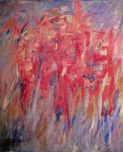 Jack Tworkov, Pink Mississippi 1954. Oil on canvas, Rockefeller University, New York