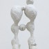 Nanon 2009. Reinforced clay on paintied MDF plinth, 73 x 33-1/2 x 25-3/4 inches. Courtesy Matthew Marks Gallery