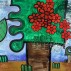 Carroll Dunham, Tree with Red Flowers 2009. Mixed media on canvas, 75 x 90 inches. Courtesy of Gladstone Gallery