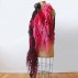 Pooneh Maghazehe, Hair Suit 2009. Lamb skin, dyed human hair weave, thread, dimensions variable. Courtesy of the artist and Leila Taghinia-Milani Heller Gallery, New York