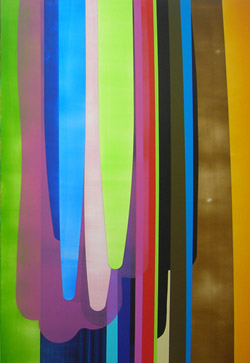 Dion Johnson, Mercury 2009 Acylic on canvas, 60 x 40 inches