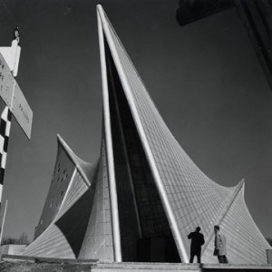 The Philips Pavilion at the Brussels World's Fair, 1958
