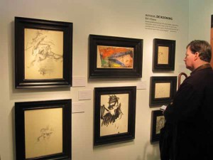 Works by Elaine de Kooning and William de Kooning at Mark Borghi Fine Art, of New York and Bridgehampton.