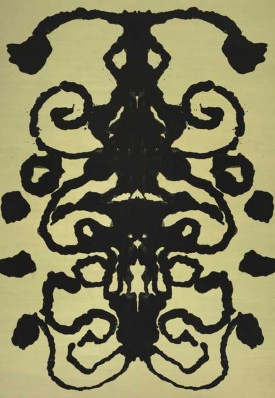 Andy Warhol, Rorschach, 1984. Acrylic on canvas, 158 x 110 inches. The Baltimore Museum of Art: Purchase with funds provided by Laura R. Burrows-Jackson, Baltimore; and partial gift of The Andy Warhol Foundation for the Visual Arts, Inc. © 2010 The Andy Warhol Foundation for the Visual Arts/Artists Rights Society (ARS), New York. Photo: Mitro Hood