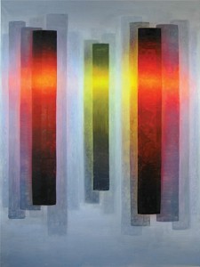 Gerard Mosse, Step Into Light, 2008-2009. Oil on Linen, 79 x 59 inches. Courtesy Elga Wimmer PCC