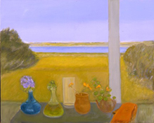 Jane Freilicher, Still Life Before a Window, 2007, Oil on Linen, 32 x 40 inches