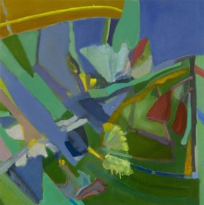 Julian Hatton, Cornered, 2007, Oil on Canvas on Panel, 24 x 24 inches