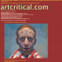 The November 2008 cover of artcritical featuring a work by Susanna Coffey