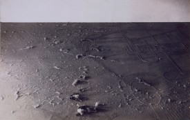 Man Ray and Marcel Duchamp, Dust Breeding, 1920. Gelatin silver print, 2-3/4 x 4-1/4 inches. The Bluff Collection, LP