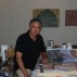 Roberto Juarez in his Canaan, NY studio, Summer 2010. Photography be Eric Gelber