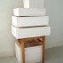 Rachel Whiteread Left 2005, plaster, wood and vinyl (one chair, five plaster units), 98 x 48.5 x 47 inches, Courtesy Luhring Augustine