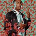 Kehinde Wiley, After Sir Joshua Reynolds' Portrait of Doctor Samuel Johnson, 2009. Photograph, 29 7/8 x 39 inches