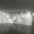 Tara Donovan, Untitled, 2007, Mylar and glue, 96 in. x 10 ft. x 1/2 in.