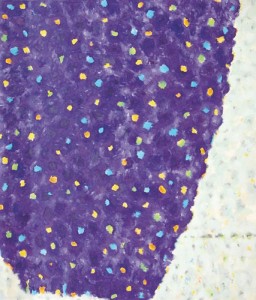 Gershon Iskowitz, Painting in Mauve, 1972. Oil on canvas, 90 x 78 inches. Courtesy of Horton Gallery