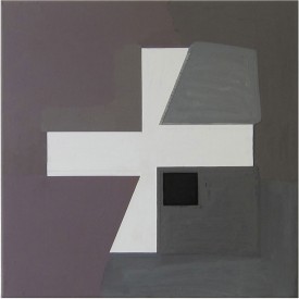 Gary Stephan, Untitled, 2009. Acrylic on canvas, 20 x 20 inches. Courtesy devening projects + editions