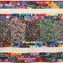 Faith Ringgold, No More War Story Quilt, 1985, Intaglio, dyed and pieced fabric, 63-1/2 x 97-1/2 inches, Courtesy of the artist and ACA Galleries, New York