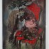 Wangechi Mutu, Nobody loves me. It's true., 2010. Mixed media ink, paint, collage and Mylar, 95 x 54 Inches, Courtesy Gladstone Gallery