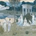 Pierre Puvis de Chavannes, The Sacred Grove, Beloved of the Arts and Muses, ca.1884-9. Oil on canvas, 36-1/2 x 91 inches. Art Institute of Chicago. ABP 304
