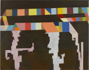 Thomas Nozkowski, Untitled (8-135), 2010. Oil on linen on panel, 22 x 28 inches. The Pace Gallery