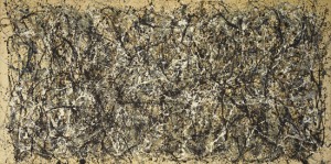 Jackson Pollock, One: Number 31, 1950, 1950.?Oil and enamel paint on canvas,?106 x 209-5/8 inches. Sidney and Harriet Janis Collection Fund (by exchange)?© 2010 The Pollock-Krasner Foundation / Artists Rights Society (ARS), New York