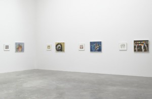 installation shot of the exhibition under review, Thomas Nozkowski: Recent Work, The Pace Gallery, New York, October 22 to December 4, 2010