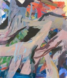 Wallace Whitney, Quarry, 2010. Oil on canvas, 80 x 70 inches. Courtesy of Horton Gallery