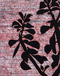 Margaret Lanzetta, Last Two Million, 2008. Oil, enamel, and acrylic on canvas, 60 x 52 inches. Courtesy of the Artist.