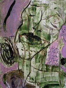 Marcus Reichert, Woman's Head in Green, 2002-2004 (Collection: Hawes Macfadyen, London)