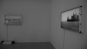 installation view of the exhibition under review, Peter Campus, Calling for Shantih, 2010. Courtesy of Cristin Tierney.
