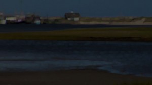 Peter Campus, Dusk at Shinnecock Bay, 2010. still from the video installation, Calling for Shantih, 2010. Courtesy of Cristin Tierney.