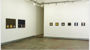 installation shot of the exhibition under review