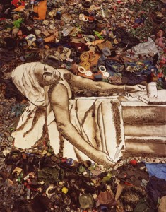 Vik Muniz, Marat (Sebastião), from Pictures of Garbage, 2008. Digital C-print. Courtesy of Sikkema Jenkins & Co.