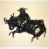Arthur C. Danto, Farewell to Lao-Tzu, 1963. Woodcut, 17-3/4 x 22-1/2 inches. Courtesy of the University Museum, Southern Illinois University at Carbondale