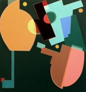 Laurie Fendrich, Perplexed, 2010. Oil on canvas, 36 x 34 inches. Gary Snyder Project Space.