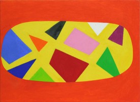 Andrew Masullo, 4561, 2006-07. Oil on canvas, 18 x 24 inches. Courtesy of Feature, Inc.