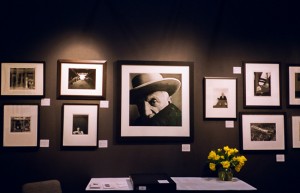 Picasso is watching you! A display of Irving Penn at the AIPAD Photography Show New York, Park Avenue Armory, March 16-20, 2011. Photo by Robin Siegel