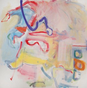 Gina Werfel, Cloak, 2010. Oil on canvas, 60 x 60 inches. Courtesy of the Artist