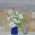Jane Freilicher, Study in Blue and Gray, 2011. Oil on linen, 24 x 24 inches. Courtesy of Tibor de Nagy