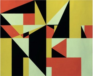 Tisch Abelow, Untitled (very tizdayle), 2009. Gouache on paper, 68 x 82 inches. Courtesy of the Artist