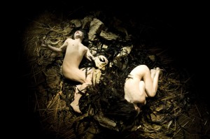 Eiko & Koma: Naked, a performance, photographed by Anna Lee Campbell, courtesy of the artists.