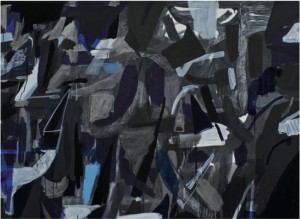 Pamela Jorden, Echo Music, 2010. Oil on linen, 44 x 60 inches Courtesy of Klaus von Nichtssagend Gallery, New York, NY