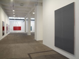 Installation view: Kate Shepherd: And Debris, Galerie Lelong, New York, 2011. Photo: Michael Bodycomb. Courtesy Galerie Lelong, New York
