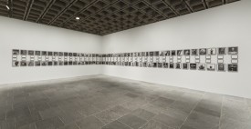 Installation view of Glenn Ligon: AMERICA (Whitney Museum of American Art, New York, March 10-June 5, 2011). Photograph by Sheldan C. Collins.