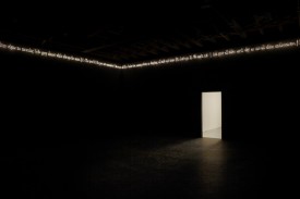 Installation view of Joseph Kosuth 'Texts (Waiting for-) for Nothing' Samuel Beckett, in play, at Sean Kelly Gallery, New York, March 30 – April 30, 2011