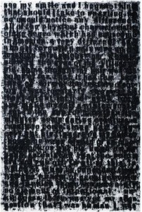 Glenn Ligon, Mirror, 2002. Coal dust, printing ink, glue, gesso, and graphite on canvas, 82-5/8 × 55-1/8 inches. Collection of Mellody Hobson © Glenn Ligon. Courtesy of the artist and Regen Projects, Los Angeles.